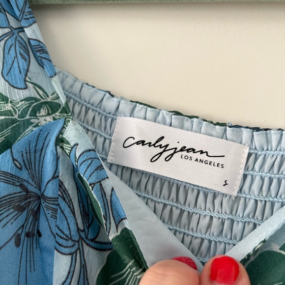 Carly Jean Los Angeles Atlas Midi/Maxi Dress Small NWOT - Picture 6 of 9